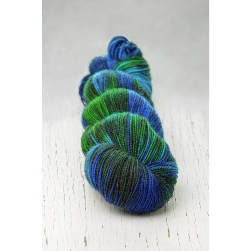 Hedgehog Fibres Hedgehog Twist Sock Blue Multi - Hedgehog Fibres Hedgehog Twist Sock Blue Multi -