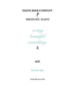 Maine Beer Co A Tiny Beautiful Something