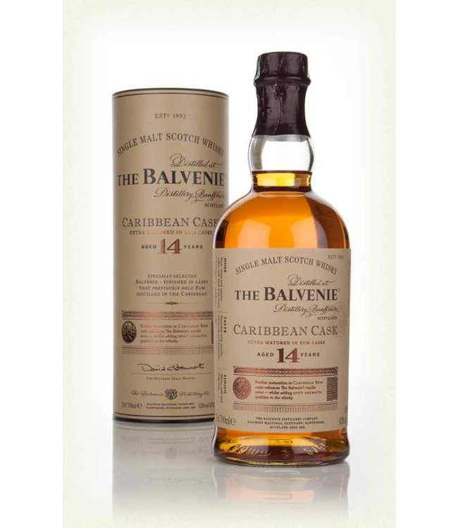 Balvenie Caribbean Cask 14 yr Scotch