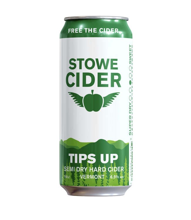 Stowe Cider Tips Up