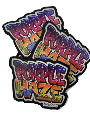 Moodmats Purple Haze Mood Mat Sunset Logo Die Cut