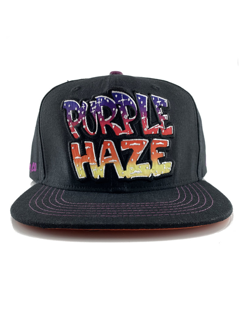 Grassroots Purple Haze Snap Back Hat