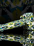 QUASAR GLASS Quasar Chip Stack Hammer: Blue/White/Yellow