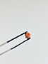 QUASAR GLASS Quasar Terp Pearl: Red/Orange Single