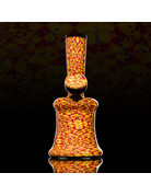 QUASAR GLASS Quasar Mini Tube: Red/Orange Chip Stack