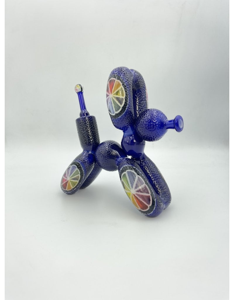 Blitzkriega Glass Balloon Dog Keychain - ResRemover