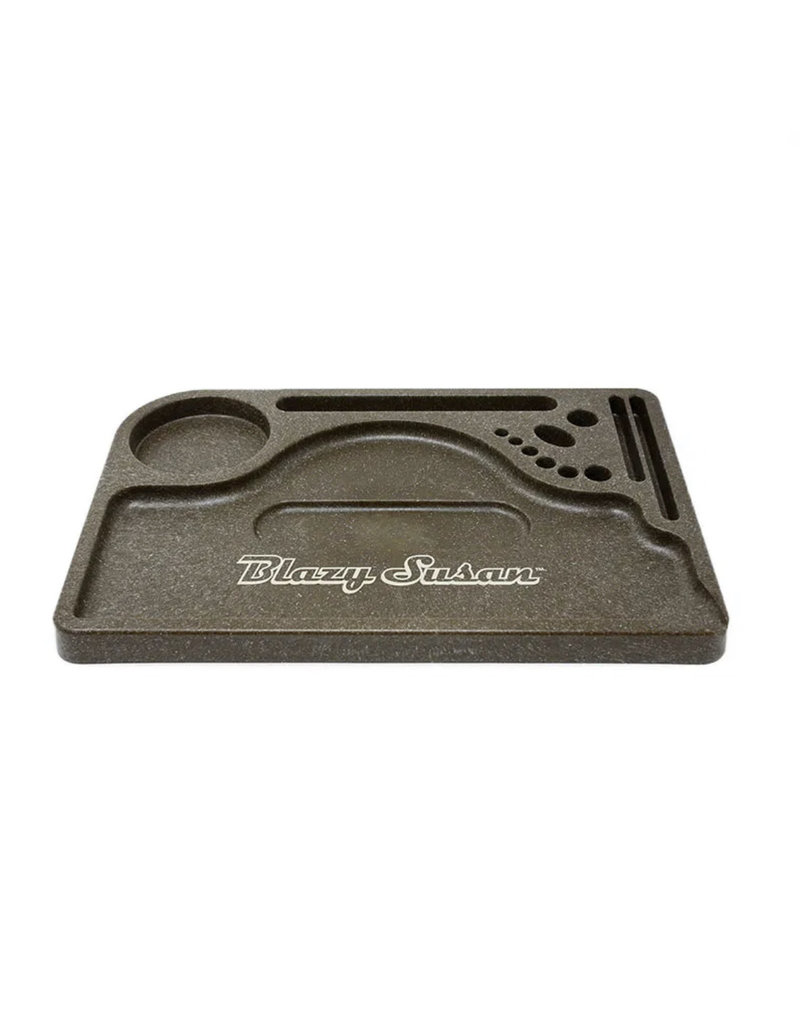 Blazy Susan BS-HEMPTRAY: HEMP BLAZY SUSAN ROLLING TRAY