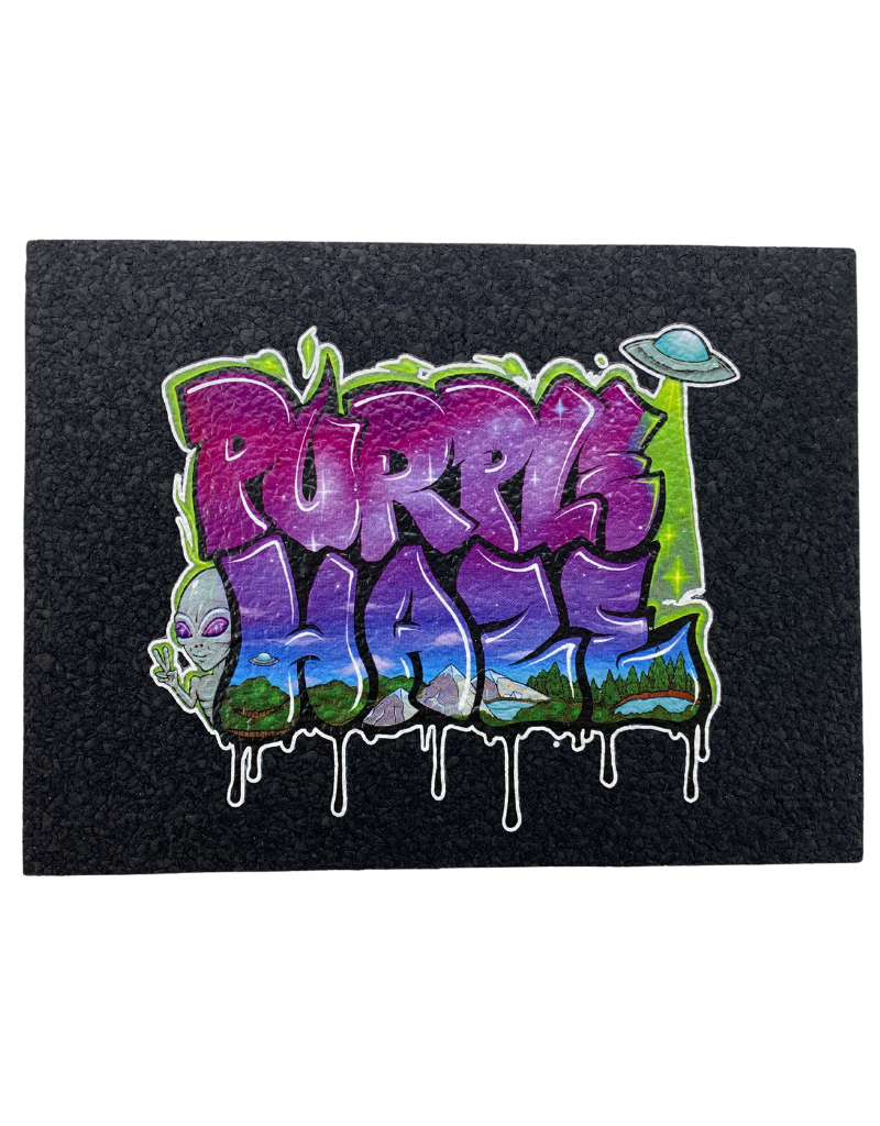 PHMOODMAT2 SQUARE PURPLE HAZE DAB MOOD MAT Purple Haze