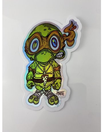 Vincent Gordon Sticker: Holographic  Michelangelo Ninja Turtle