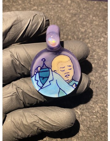 Avi Glass AVI GLASS Flip Pendant #2 Fancy Bobby Hill