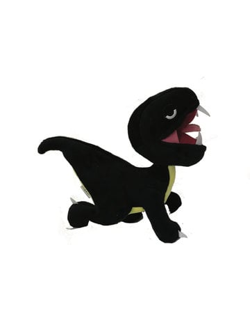 Elbo Supply Company Elbo Mini Plush Toy: Black Open Mouth Nya