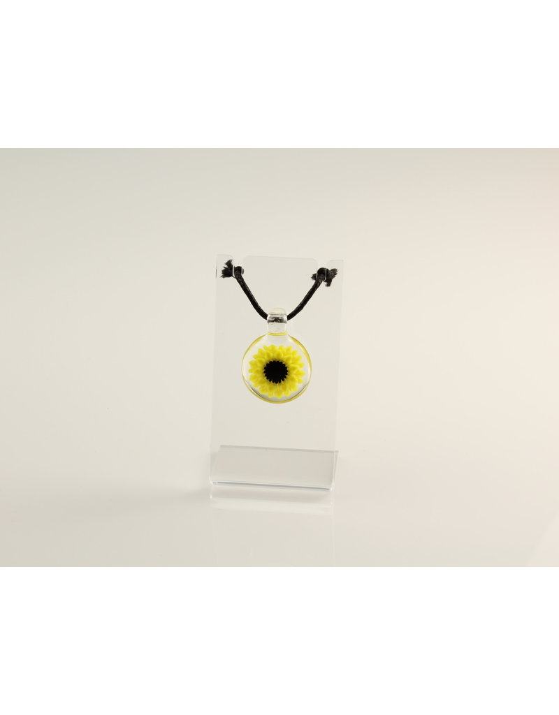Glass By Blake Small Flower Pendant