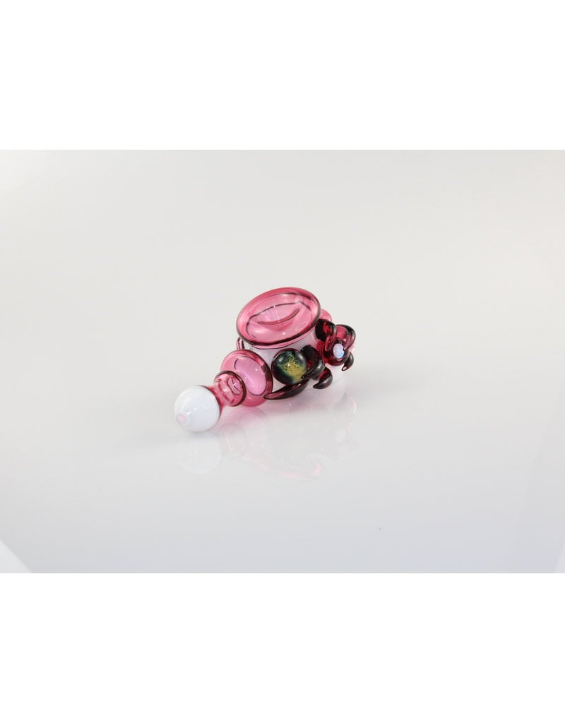 Keelo Glass KEELO GLASS Lotus/Golden Ruby Dry Hammer