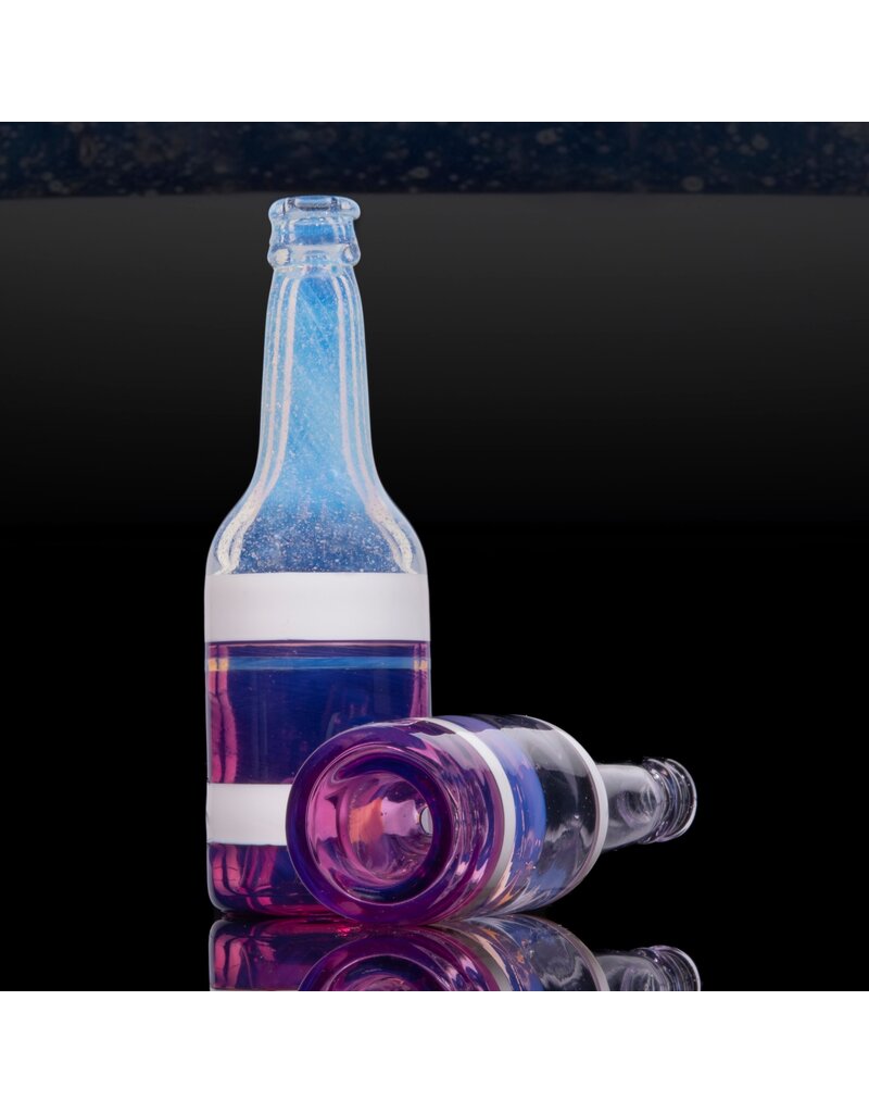 Matt Eskuche Matt Eskuche: Small Beer Bottle Chillum Fumed Top