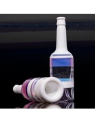 Matt Eskuche Matt Eskuche: Large Beer Bottle Chillum White Bowl