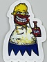 Vincent Gordon Sticker: Homer Duff