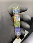 Maka B MAKA B Silver and Gold Fume Linework Chillum #2
