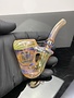 Maka B MAKA B Silver and Gold Fume Linework Sherlock