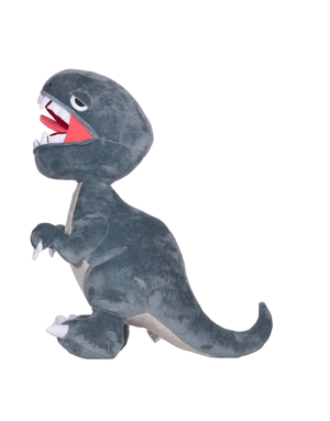 Elbo Supply Company Elbo Dino Plush:  Large Gray Raptor