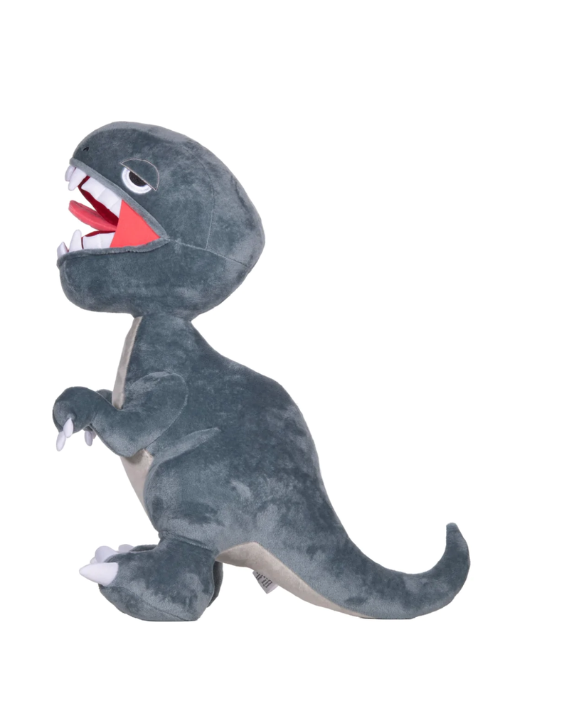 Elbo Supply Company Elbo Dino Plush:  Large Gray Raptor
