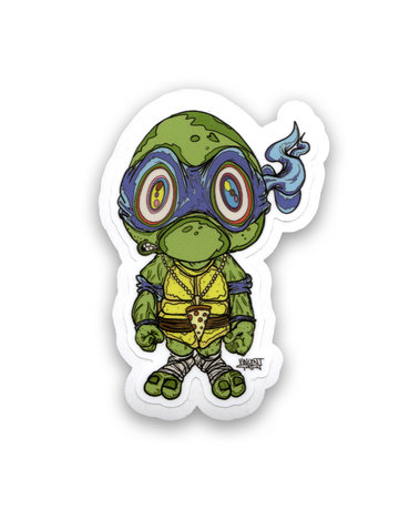 Vincent Gordon Sticker: Leonardo Ninja Turtle
