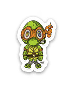 Vincent Gordon Sticker: Michelangelo Ninja Turtle