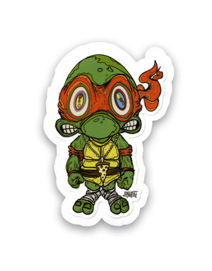 Vincent Gordon Sticker: Raphael Ninja Turtle