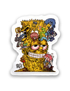 Vincent Gordon Sticker: Melty Simpsons