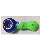 Silicone Pipe w/ glass bowl