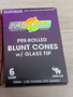 Pre-rolled Blunt Cones w/ Glass Tip - 6 pack