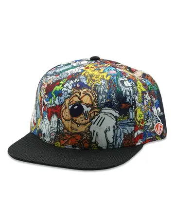 Grassroots GR Snapback Hat S/M: Vincent Gordon Cartoon Gumbo Grassroots