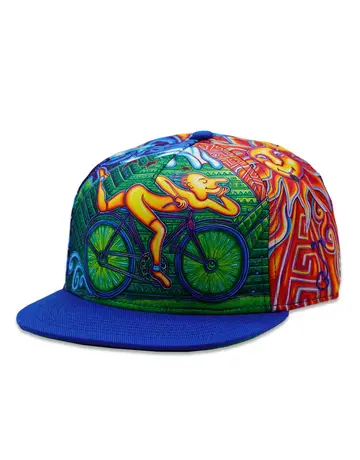 Grassroots GR Snapback Hat X/L : John Speaker Bicycle Day Allover Grassroots