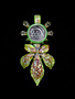 Dan Hoffman Dan Hoffman x Mr.Gray THC Molecule Leaf Pendant