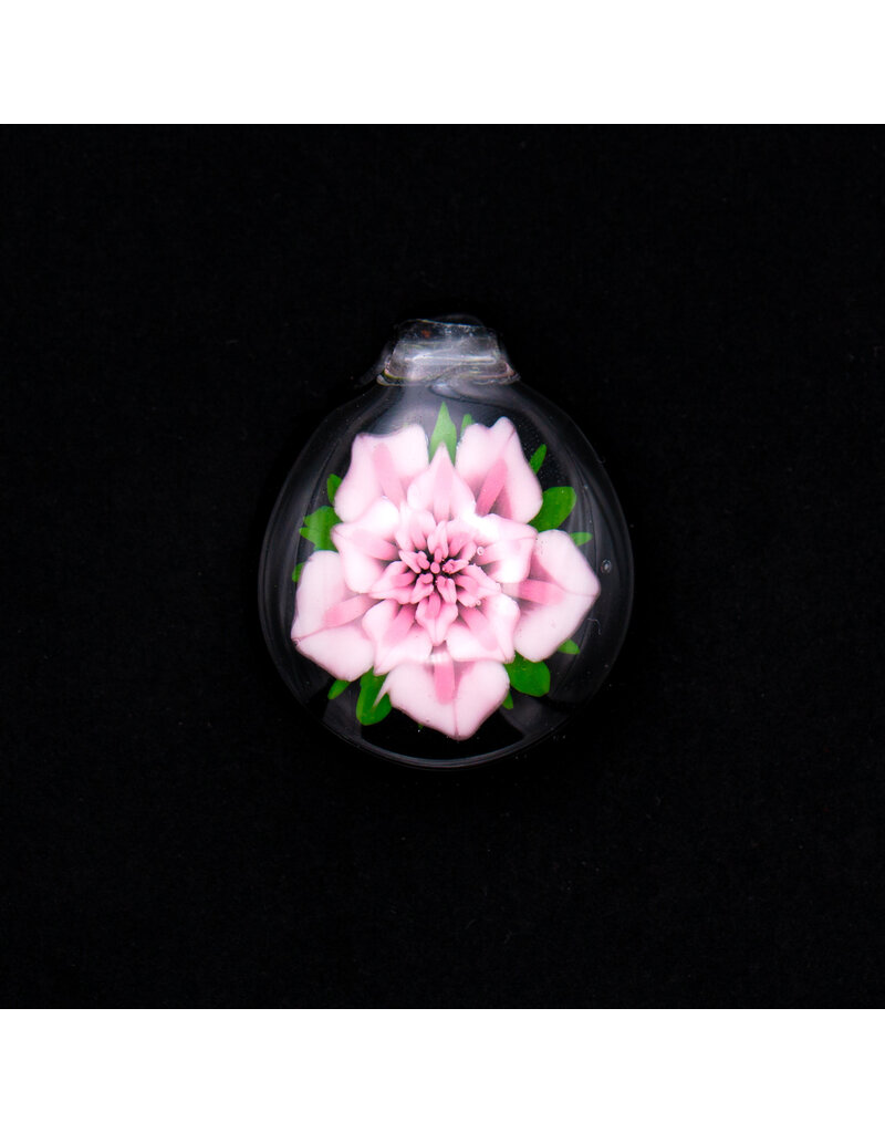 COYLE PINK FLOWER PENDANT
