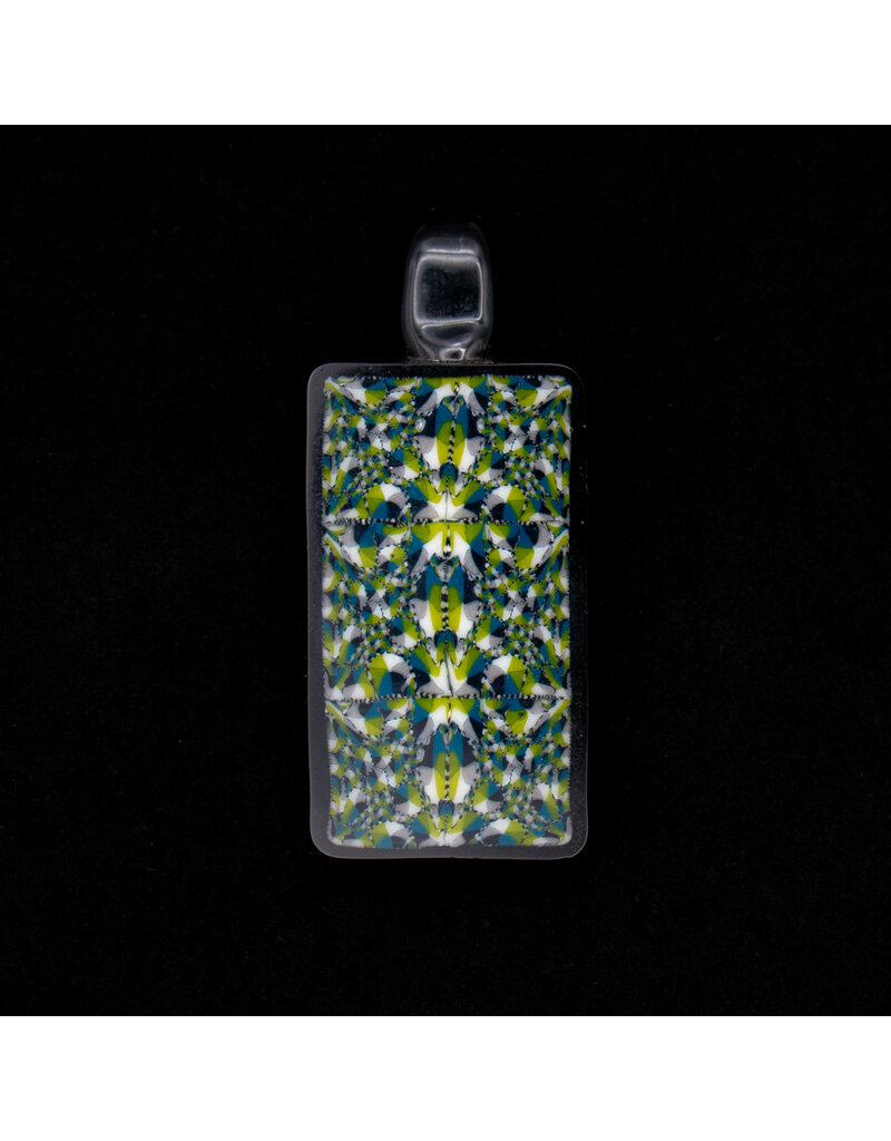 QUASAR GLASS Quasar Pendant Blue (Large)