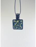 QUASAR GLASS Quasar Pendant Blue (Small)