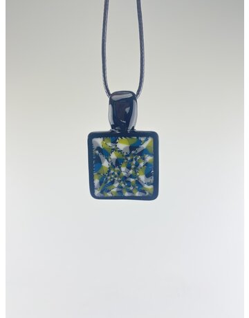 QUASAR GLASS Quasar Pendant Blue (Small)