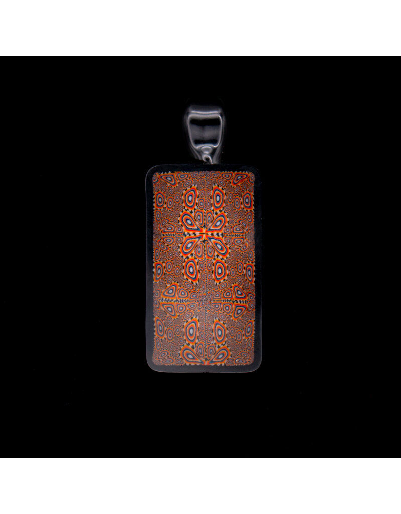 QUASAR GLASS Quasar Pendant Red (Large)