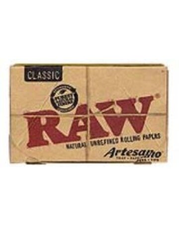 Raw Papers RAW125ARTESANO: RAW 1 1/4 ARTESANO ROLLING PAPERS (15)