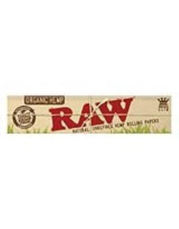 Raw Papers RAWKINGORG: ORGANIC RAW KING THIN ROLLING PAPERS (50)
