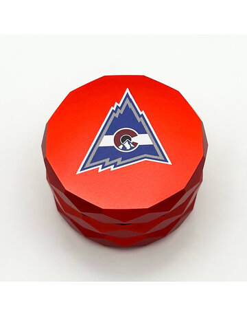 Faceted Grinder 4 tier 63mm Dark Red
