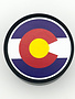 Round Grinder 4 tier 63mm Black- Colorado Flag