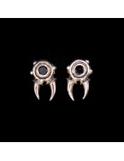 Alex Ubatuba Earing set #5 (Black Diamond)