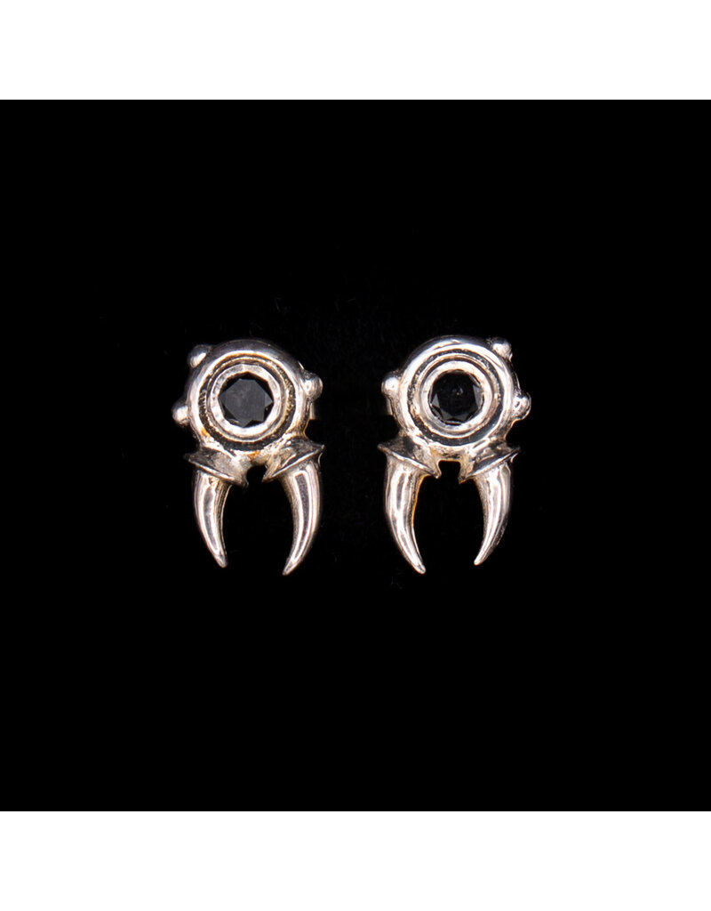 Alex Ubatuba Earing set #5 (Black Diamond)