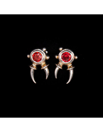 2BA Alex Ubatuba Earing set #4 (Pyrope Garnet)