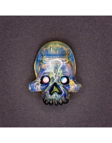 Alex Ubatuba X AKM Solid Skull Pendant