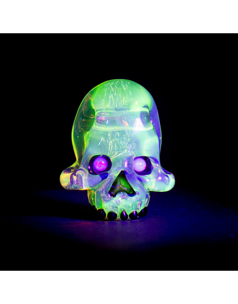 Alex Ubatuba X AKM Solid Skull Pendant
