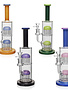 ES1043 W_ Double Stack  Tree Perc Water Pipe 11.5"