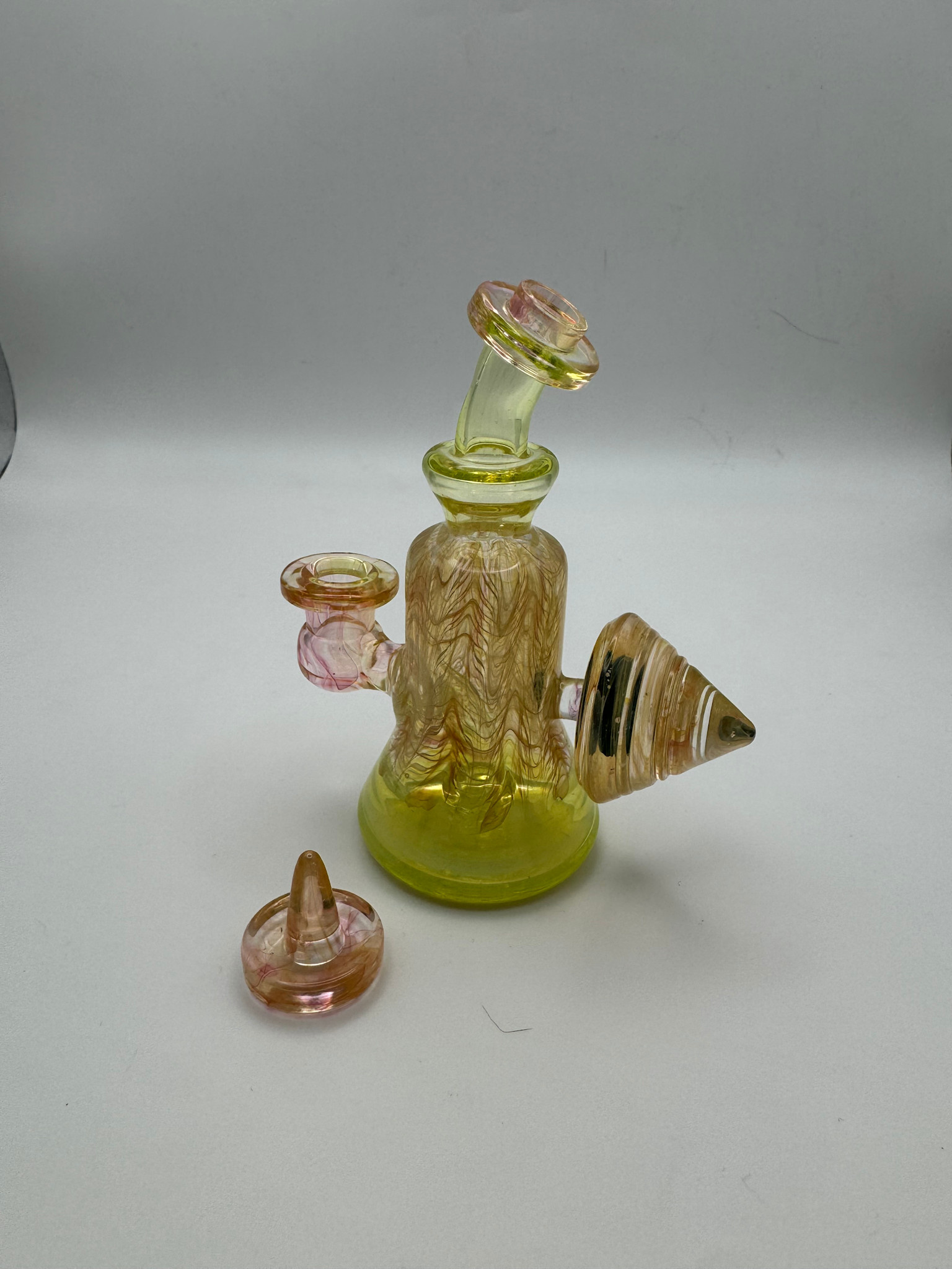 Commander Commander X Oli Glass Mini Rig Set - Purple Haze