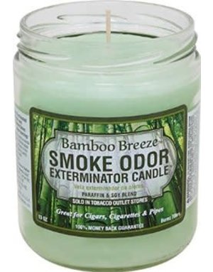 Smoke Odor Exterminator BAMBOO-CANDLE: BAMBOO BREEZE CANDLE